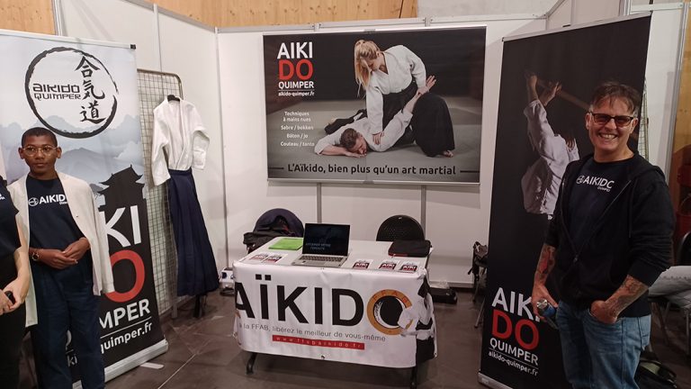 L'Aïkido Quimper au forum des associations 2025